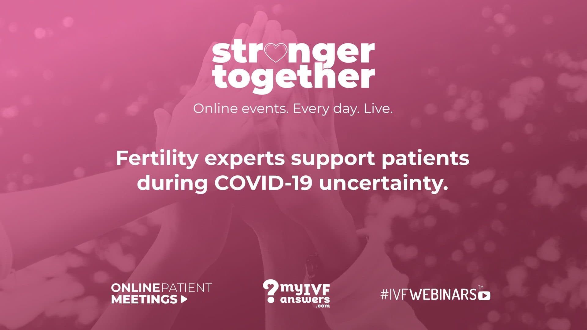 #Stronger Together | IVF-Projekt zur Unterstützung von IVF-Patienten mit Erfolg abgeschlossen!
