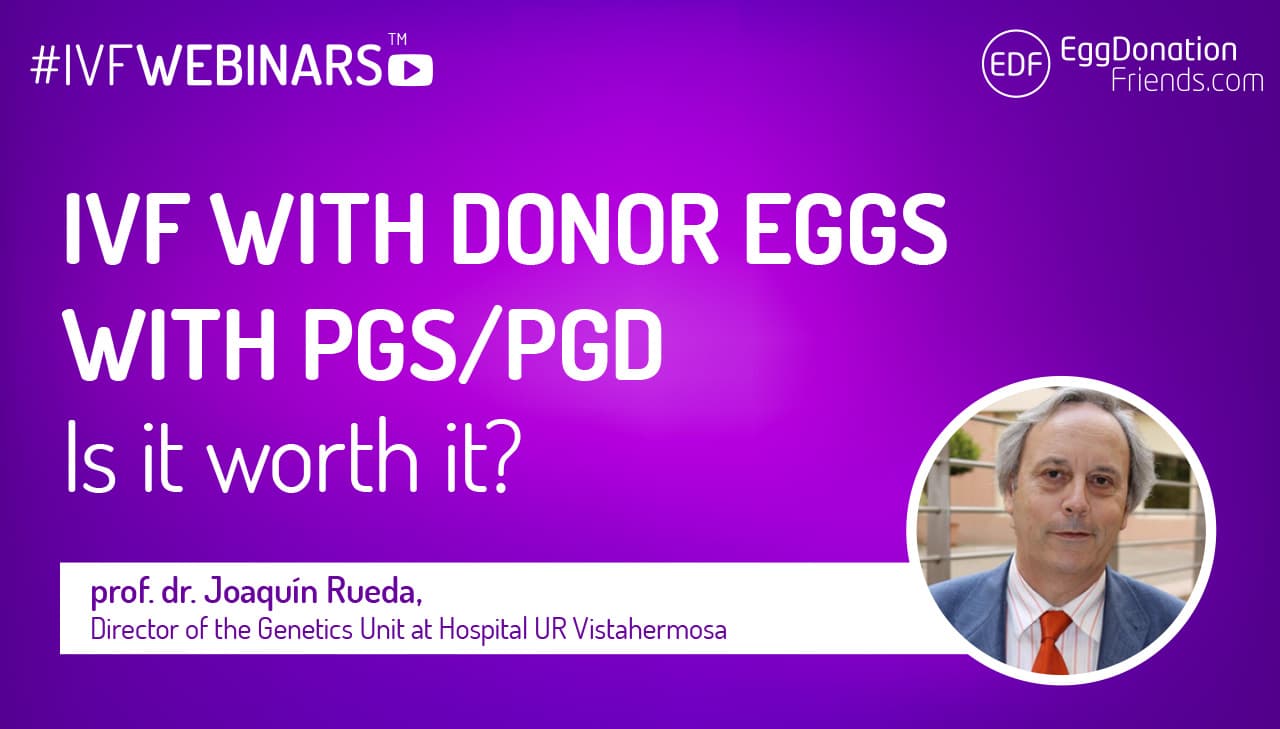 IVF mit Spendereizellen und PGS – Präimplantationsdiagnostik. Hat es einen Wert? #IVFWEBINARS