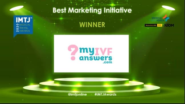 IVF Media Ltd mit IMTJ Medical Travel Award 2020 ausgezeichnet!