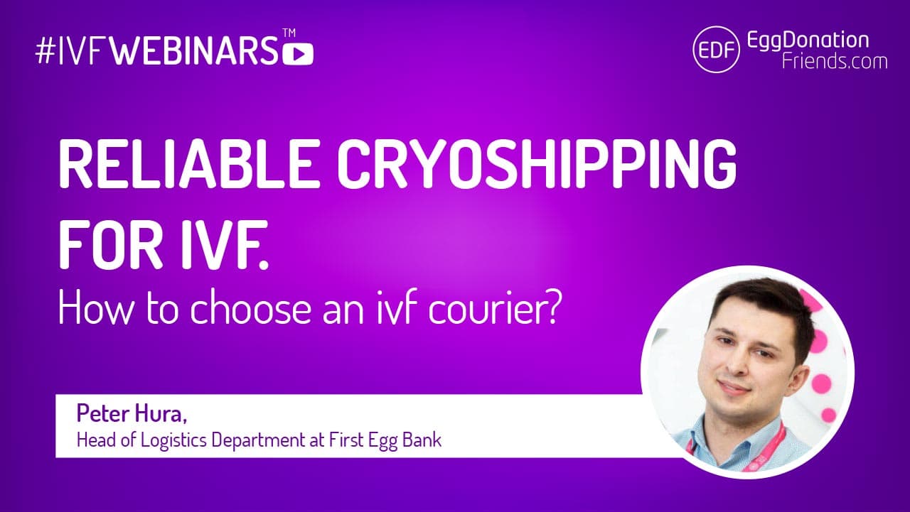Verlässlicher Kryo-Kurierdienst für IVF. Wie wählt man einen IVF Kurierdienst? #IVFWEBINARS