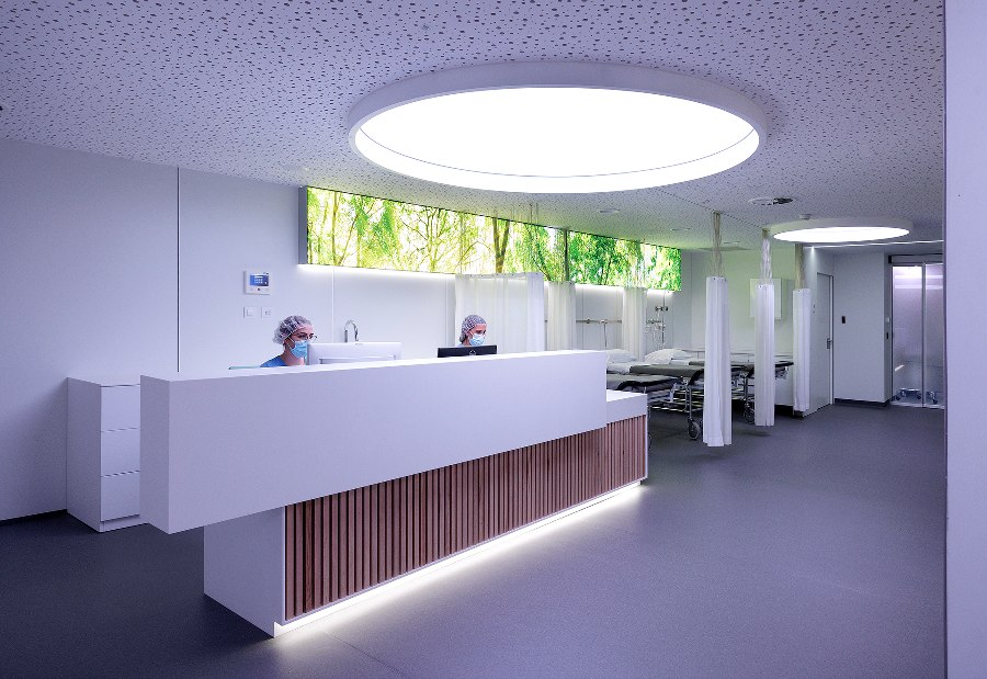 Recovery spaces for patients at Barcelona IVF