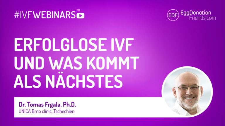 Erfolglose IVF und was kommt als nächstes #IVFWEBINARS