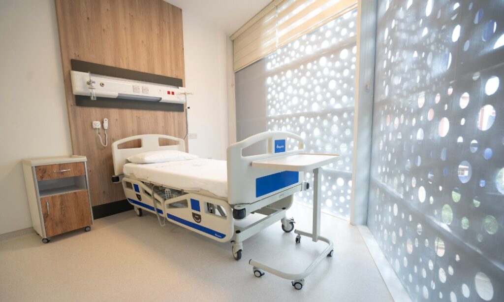 Patientenzimmer im Ventus IVF Center
